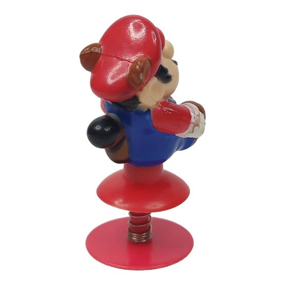 1989 Nintendo Super Mario Bros Spring Popper Figure Racoon Tail Jumper Vintage - Picture 8 of 12